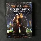 Nick & Norah's Infinite Playlist DVD Kat Dennings Michael Cera Widescreen 2008