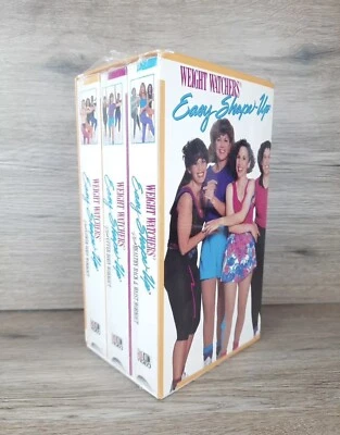 Weight Watchers Easy Shape-Up Workout Set (Factory Sealed VHS 1991) NEW - Image 1 of 4