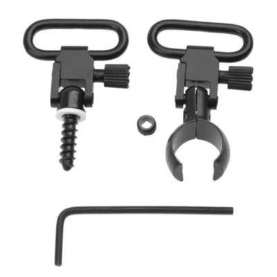 Lever Action Rifle Sling Mount QD 1" Sling Swivel 12 Gauge for Tube 860''-.880" - Image 1 of 4