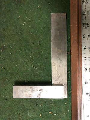 HERRAMIENTA DE MAQUINISTA TORNO MOLINO Maquinista Starrett Acero Medidor Cuadrado DrAa InVst Foto 1 de 4