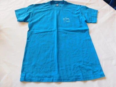 Camiseta Guy Harvey Hanes Sin Etiquetas Jóvenes Niños Manga Corta Talla L 14-16 Azul Mahi Foto 1 de 4