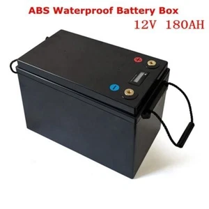 DIY 12V 180A Li-ion Lifepo4 Battery Waterproof Storage Box for Ebike Power Tools - Picture 1 of 11