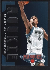 MALCOLM LEE 2012/13 PANINI MARQUEE #387 RC ROOKIE CARD TIMBERWOLVES SP MINT - Picture 1 of 1
