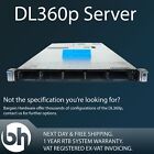 HP ProLiant DL360p 1U Server 10x2.5" 2x E5-2640v2 2,00GHz 8 Core 64GB RAM P420 1