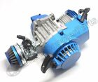 Alu 49Cc Complete Engine For Mini Moto Pocket Atv Quad Buggy Dirt Pit Bike Blue
