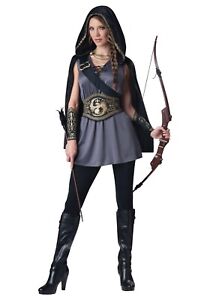 Halloween  In Character Huntress Costume Size Medium Robin Hood Renaissance
