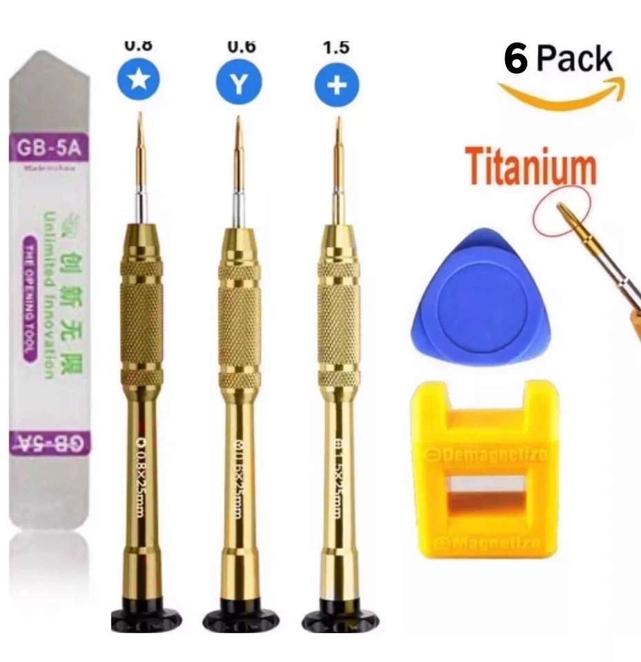 Kit de herramientas de reparación iPhone XS Juego de destornilladores Herramienta de apertura 12 11 Pro Max Tripoint R Foto 1 de 4
