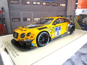 BENTLEY Continental GT3 Abt 24h Nürburgring 2016 #38 Menzel Brück Sm Spark 1:18 - Imagen 1 de 9