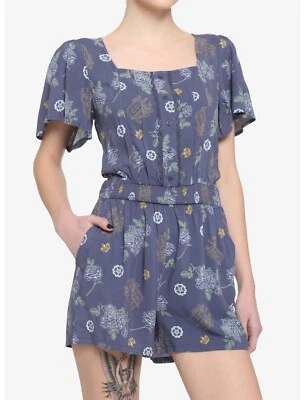 Hot Topic Outlander Floral Romper Juniors Size Size XL X Large NWT - Image 1 of 3