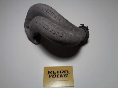 VW T1 Beetle (1300 Twin Port) - Inlet Manifold End Tube / Pipe - 113 129 709J - Image 1 of 4