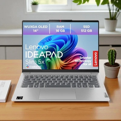 💻 Lenovo IdeaPad Slim 5 14" OLED | Snapdragon X Plus | 16GB | 512GB SSD | Win11 - Bild 1 von 4
