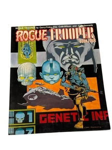 Titan Books Rogue Trooper Book Four 1986 Sci Fi Graphic Novel  - Picture 1 of 4