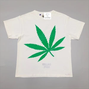 T-SHIRT GOTOFREE 25SS GD FOGLIA VERDE ESTATE SPIAGGIA CALIFORNIA TOP TEE UOMO DONNA - Foto 1 di 6