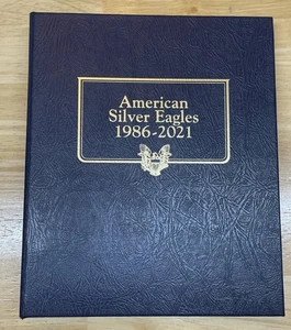 Album monete Whitman American Silver Eagle 1986-2021 #3395 - Foto 1 di 13