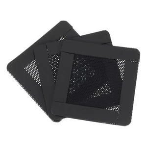 3PCS PC Dust Filter 60x60mm Magnetic Frame Computer Cooler Mesh Black - Zdjęcie 1 z 4