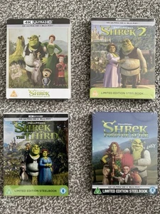 Shrek 4K Steelbook Collection (Shrek, Shrek 2, Shrek 3 & Shrek Forever After) - Imagen 1 de 15