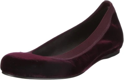 Stuart Weitzman Lastikon 40, Bailarinas para Mujer, Violeta (Terciopelo Ciruela), EU 37 Foto 1 de 3