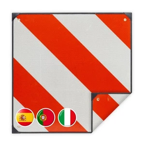 Placa v20 señal reflectante panel de advertencia 0,8 kg 50 cm placa reflectante - Imagen 1 de 8