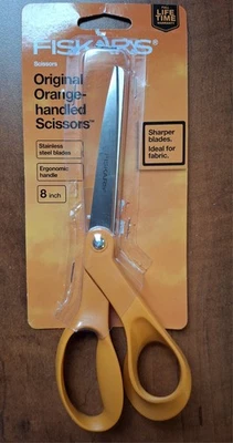 Fiskars 4" Stainless Steel Bent Scissors 1069755 - Image 1 of 4