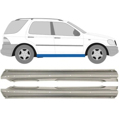 MERCEDES M-CLASS W163 1998-2005 FULL SILL REPAIR PANEL ROCKER PANEL / PAIR - Image 1 of 2