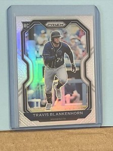 2021 Panini Prizm Travis Blankenhorn RC Silver Prizm Refractor
