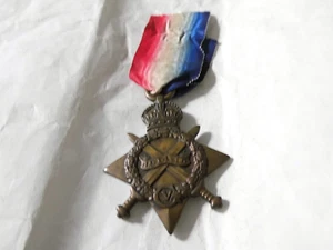 14-15 STAR 6855 PTE J KANE NORTHUMBERLAND FUSILIERS NORTHD FUS - Picture 1 of 2