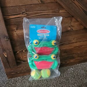 Melissa & Doug Sunny Patch Skippy Frog Toss and Grip 2 Frog Mitts & 2 Balls B185