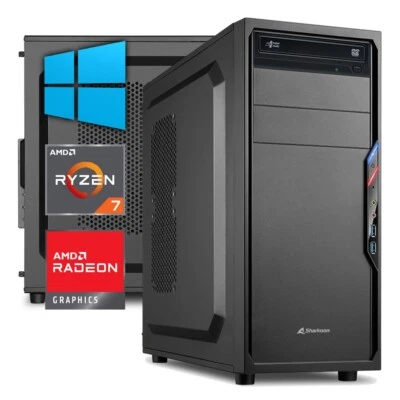 PC Computer AMD RYZEN 7 9700X 5,50 Ghz - Ram 64 GB DDR5 - SSD M.2 2 TB - Windows - Immagine 1 di 3