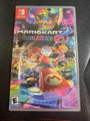 Mario Kart 8 - Deluxe - Nintendo Switch  BRAND NEW FACTORY SEALED USA VERSION  - Image 1 of 2