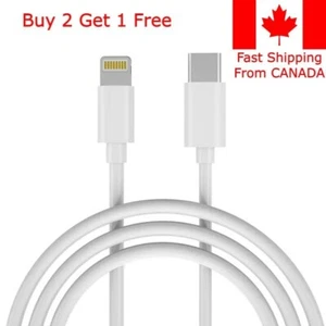 Câble Chargeur 20W PD Type C Charge Rapide pour iPhone 14 13 12 11 Pro Max XR SE 8 - Photo 1 sur 5