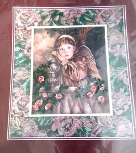 Dimensions The Littlest Angel Crewel Embroidery Kit #1443 Donna Richardson 1994 - Picture 1 of 8