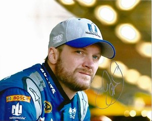 2016 Dale Earnhardt Jr Valvoline Nationwide Signed 8x10 Photo W/ COA #5