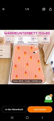 Wärmeunterbett (Besser als Wärmedecken!!!!!) - Bild 1 von 4