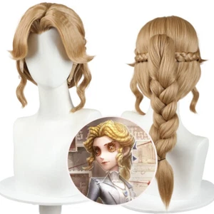 Reporter Fashion Periwig Cosplay Props Identity Ⅴ Hallowmas Hairpiece Daily Wig - Picture 1 of 5