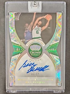 2021-22 Crown Royale Jewel FOTL Bill Russell Auto Autograph 09/17 ENCASED!! - Picture 1 of 10