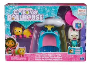 Gabby’s Casa de Muñecas Paw-tastic Pijama Fiesta Figuras y Juego 34917 - Imagen 1 de 8