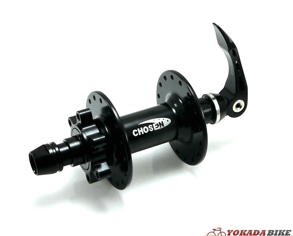 CHOSEN Bearing DA8596B-M15 32H MTB Bike Disc Brake Hubs w/Skewers Front Black - Image 1 of 3