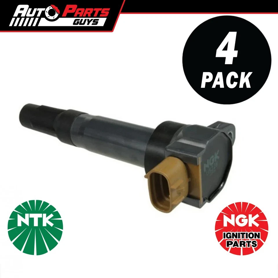 4 Pack NGK Ignition Coil fits Suzuki Swift FZ 1.4L 02/2011 - 06/2017 - Image 1 of 1