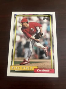 1992 Topps Traded - #88T Mike Perez St. Louis Cardinals NM-MINT - Picture 1 of 1