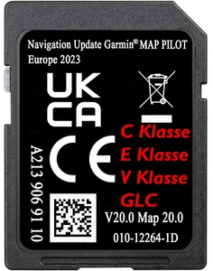 MAP NAVIGATION KARTE MERCEDES GARMIN MAP PILOT A213 V20 EUROPA AMG GLC C E V X - Bild 1 von 2