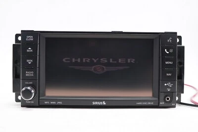 Radio navegación Chrysler CD MP3 DVD HDD pantalla OEM 2007-2011 Foto 1 de 4