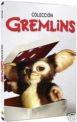 Gremlins 1 & Gremlins 2 [OOP] (Blu-ray Region-Free)~~~~Steelbook~~~~NEW & SEALED - Image 1 of 2