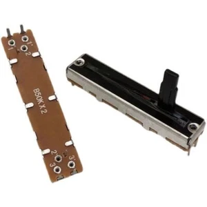 45mm B50k 6pin Slide Potentiometer Fader Dual For Roland Medela Electronic Piano - Picture 1 of 8