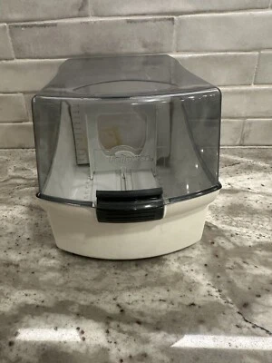 Vintage 1980’s Fellows 3.5" Computer Floppy Disk Plastic Storage Box Case NEW - Image 1 of 4