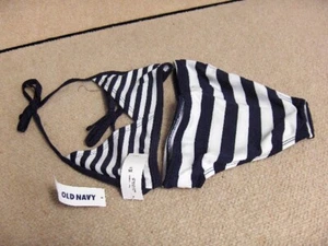  GIRLS SIZE X SMALL ( 5 ) * OLD NAVY * SWIMSUIT WITH STRIPS  NWT - Picture 1 of 1