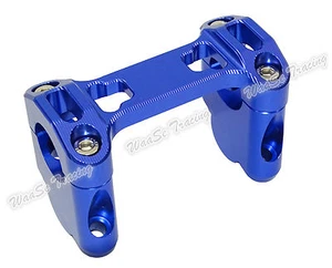 Blu Risers Morsetto Manubrio Adattatore Kit Per 2013-2018 BMW R1200GS Adventure - Picture 1 of 12
