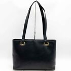 [Japan Used Bag] Gucci Old Tote Bag Shoulder Black Leather Ladies 002 2058 0480