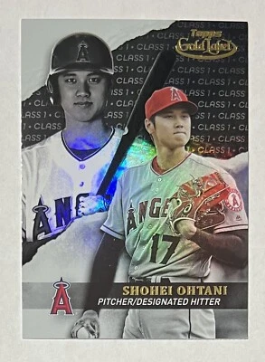 Shohei Ohtani 2020 Topps Gold Label Class 1 Card #3 - Image 1 of 2