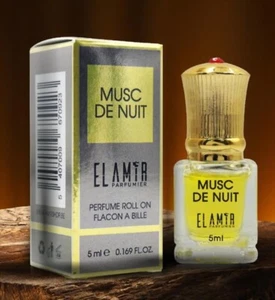 El AMIR Parfümöl 5ml MUSC DE NUIT Arabisches+Orientalisches Parfüm *Misk Moschus