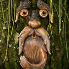 Resin Old Man Tree Hugger Bark Ghost Face Garden Outdoor Tree Decor Garden Art